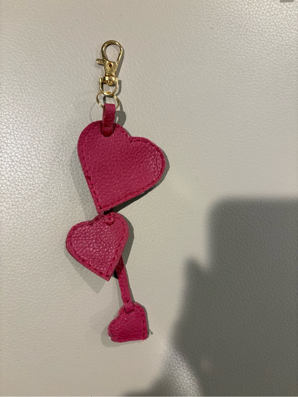 Red Heart Bag Charm